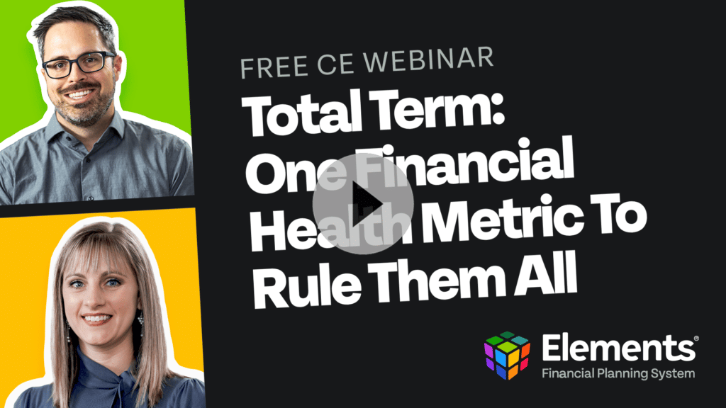 Total Term: One Financial Health Metric to Rule Them All - Webinar